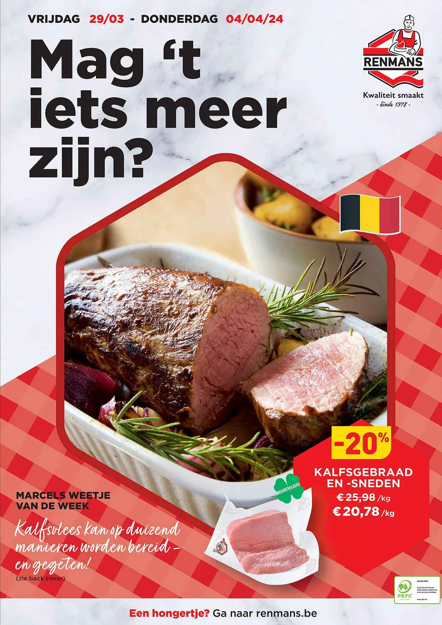 Renmans folder van 29 maart tot 4 april 2024 - folder pagina 