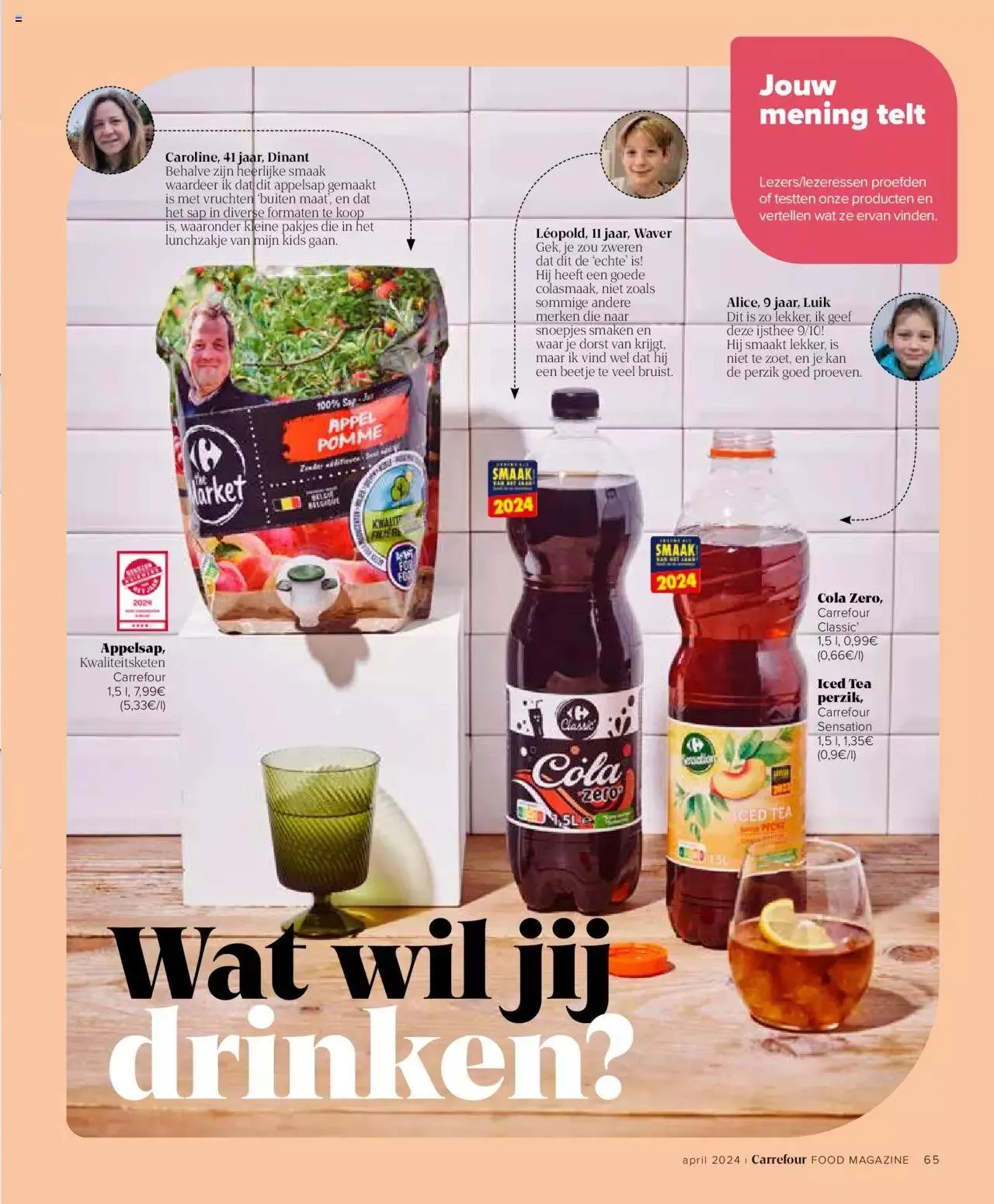 Carrefour Food Magazine van 1 mei tot 31 december 2024 - folder pagina 65