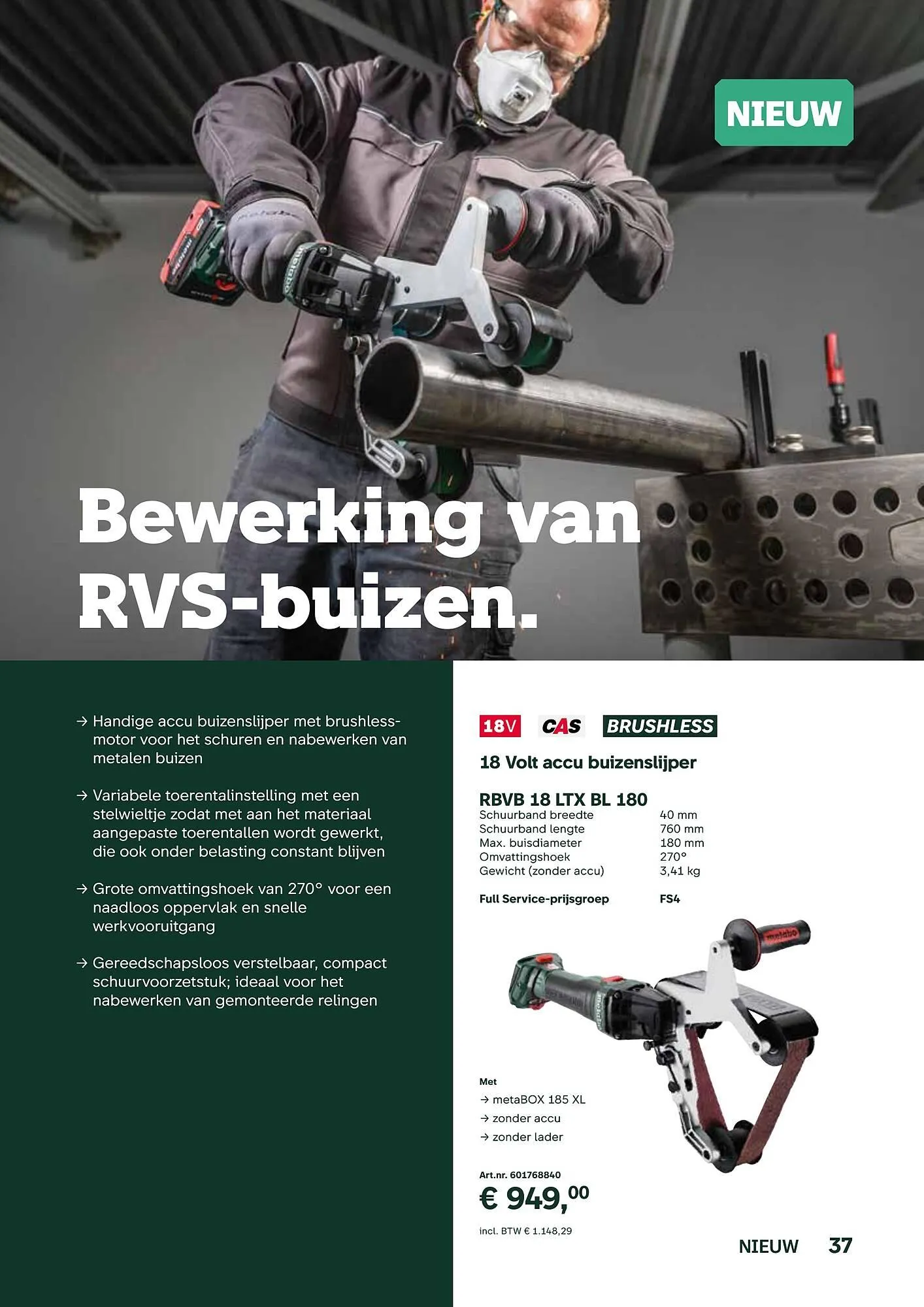 Metabo folder van 17 september tot 31 maart 2026 - folder pagina 37