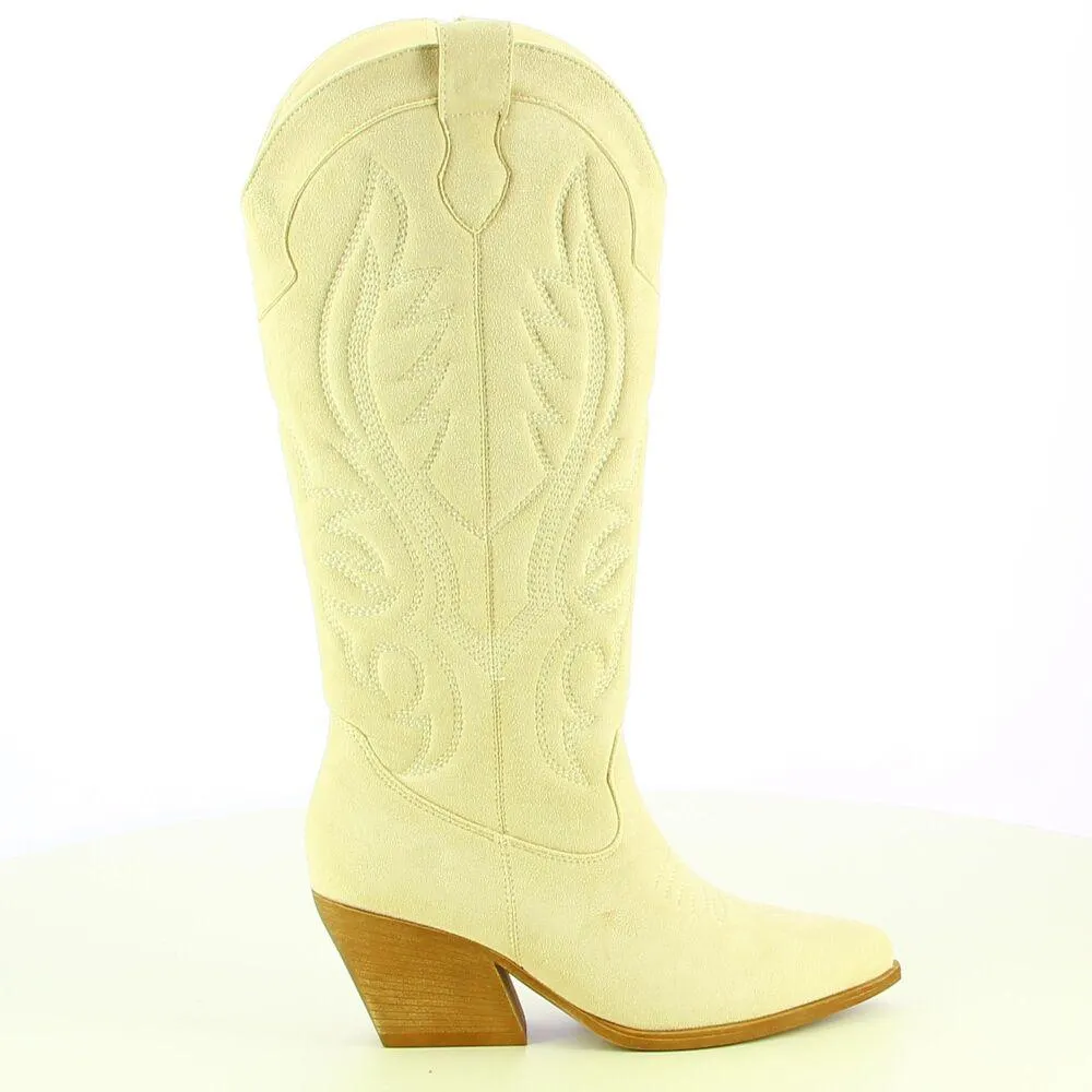Ken Shoe Fashion - Beige - Boots