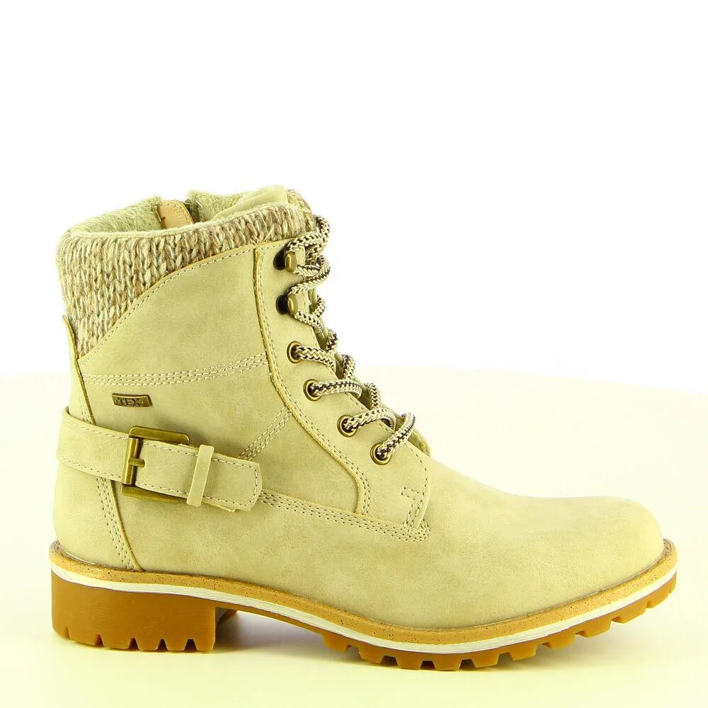 Ken Shoe Fashion - Beige - Boots