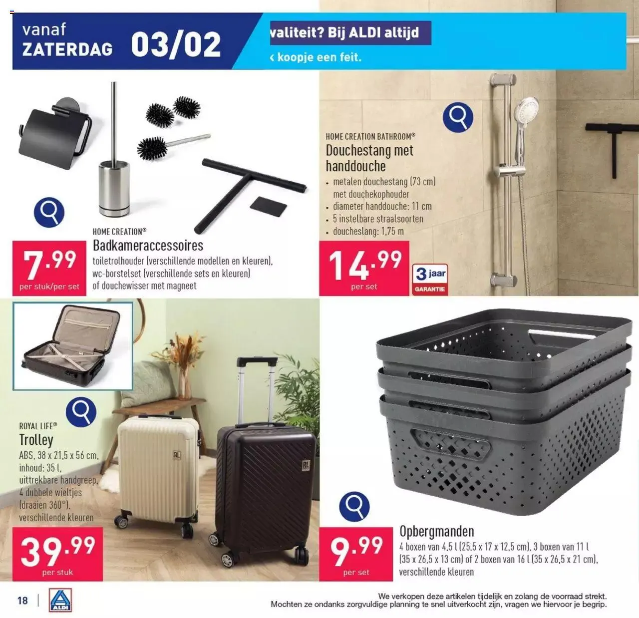 Aldi - ALDI-folder van volgende week van 3 februari tot 27 januari 2024 - folder pagina 18
