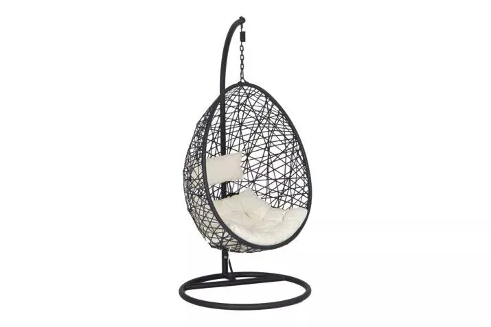 Hangstoel Bird Nest zwart