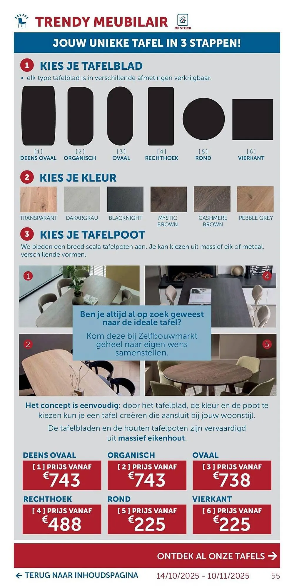 Zelfbouwmarkt folder van 14 oktober tot 10 november 2025 - folder pagina 55