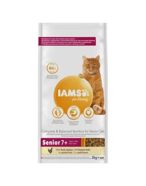 Iams Cat Senior 3 kg - Kattenvoer