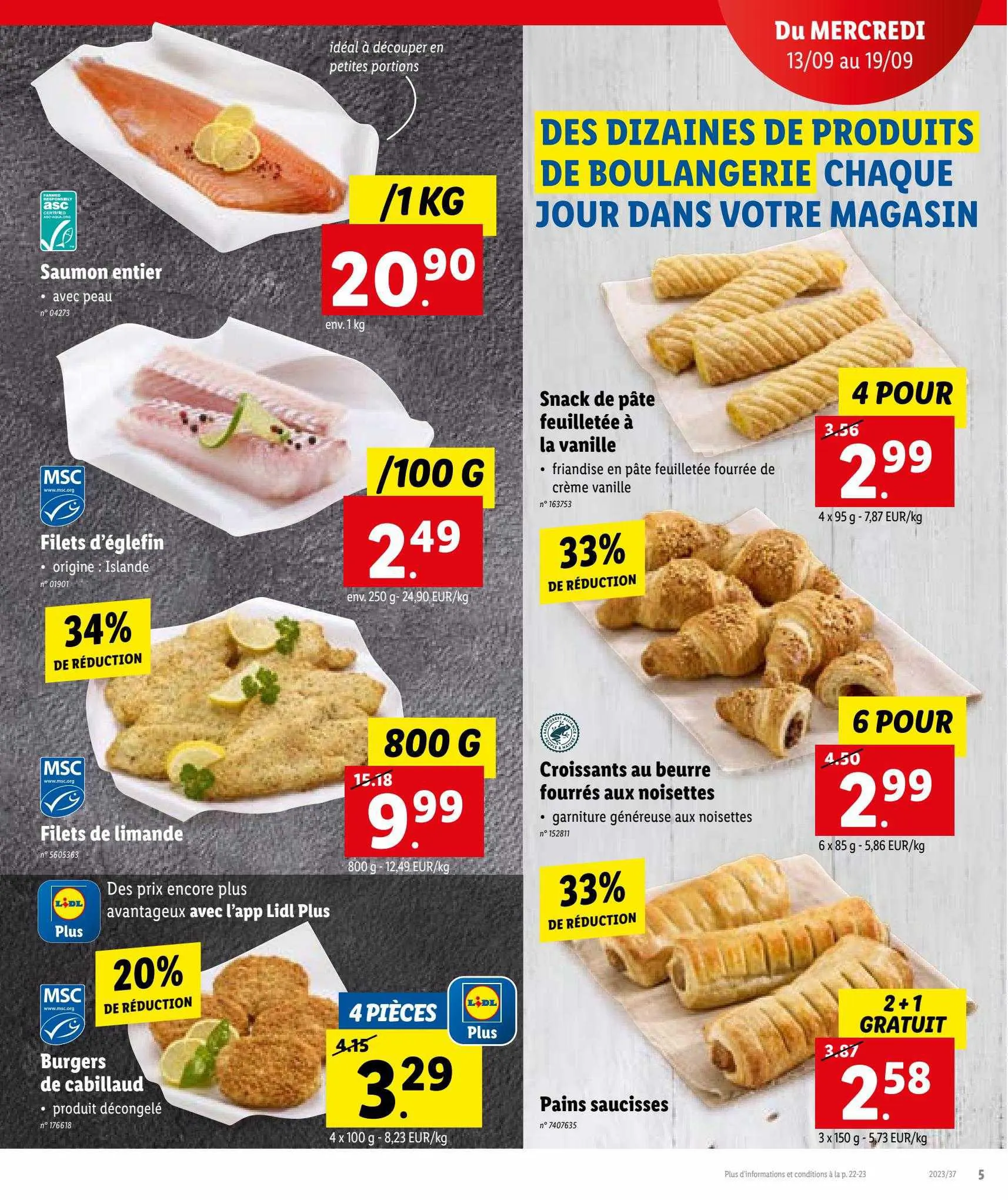 Lidl Folder (FR) van 11 september tot 11 september 2023 - folder pagina 5