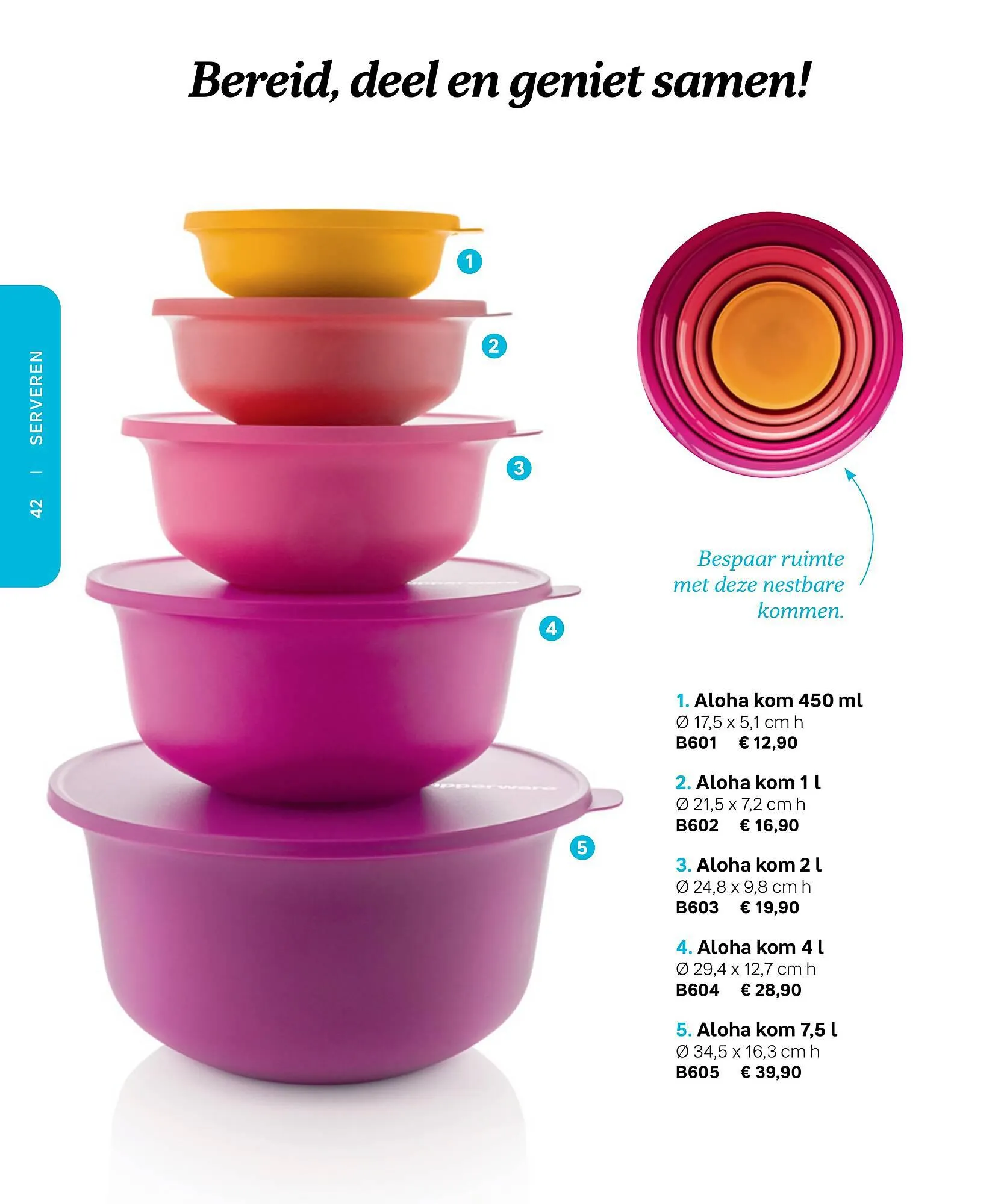 Tupperware Folder van 26 juli tot 26 juli 2023 - folder pagina 42