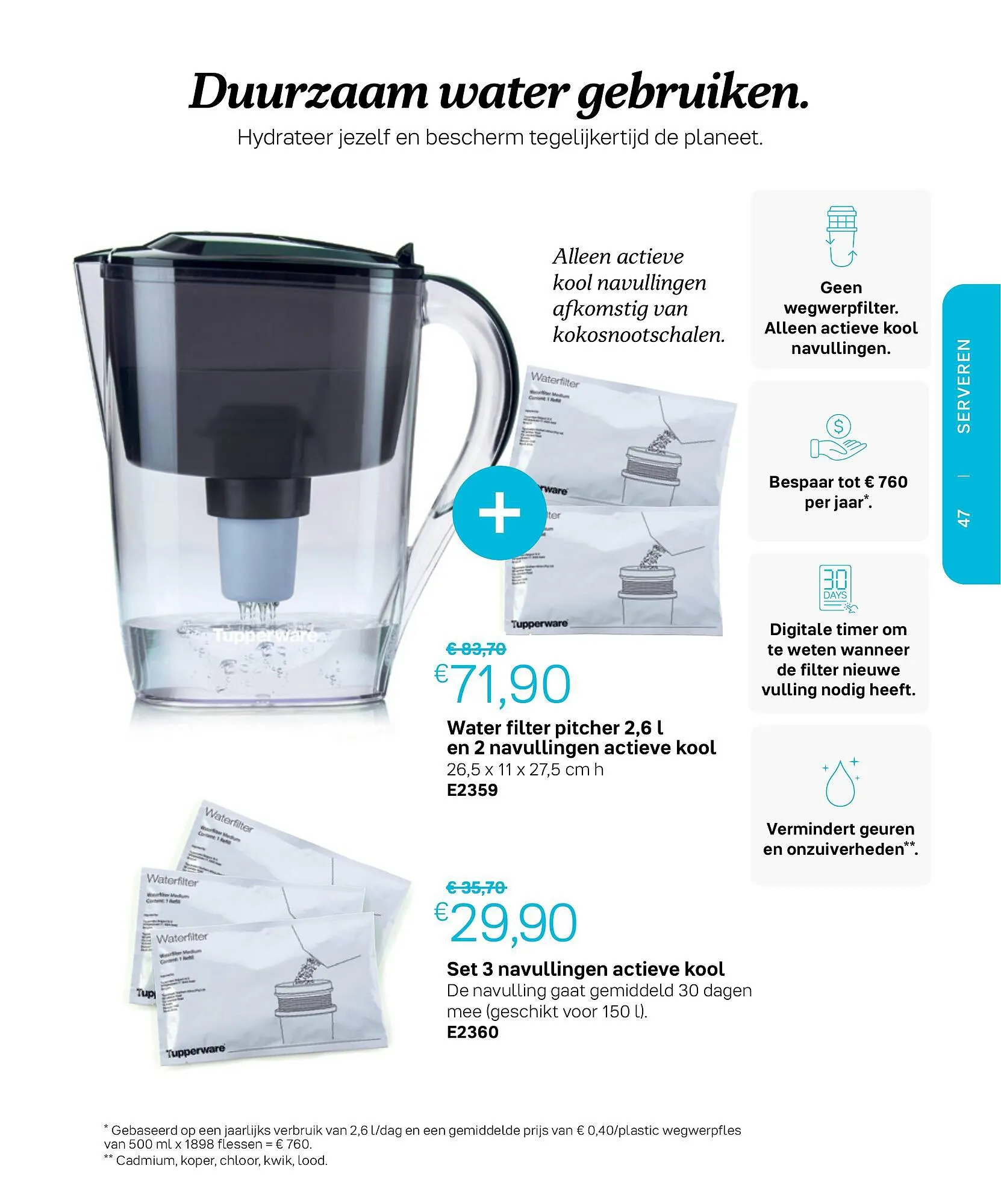 Tupperware Folder van 26 juli tot 26 juli 2023 - folder pagina 47