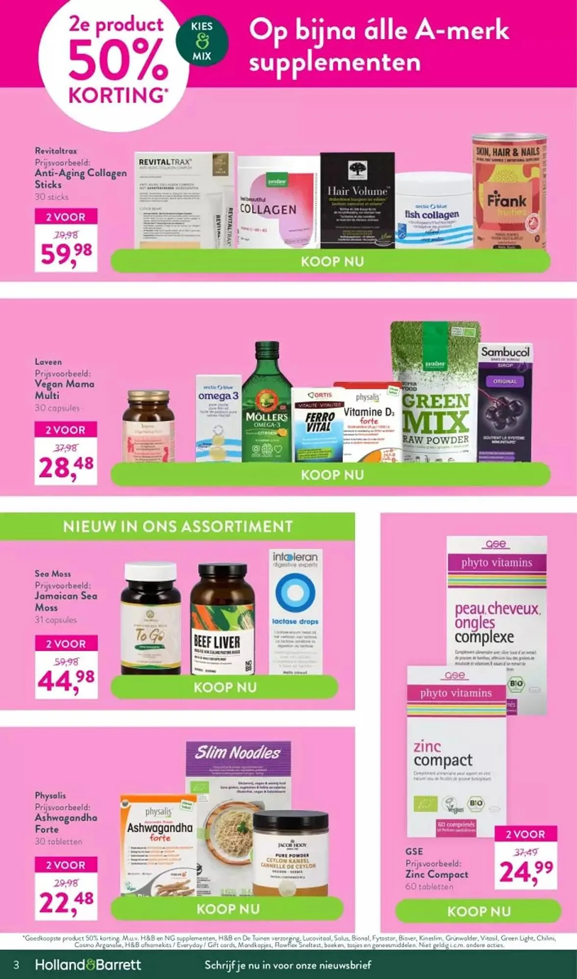 Holland & Barrett Folder van 24 augustus tot 30 september 2023 - folder pagina 4