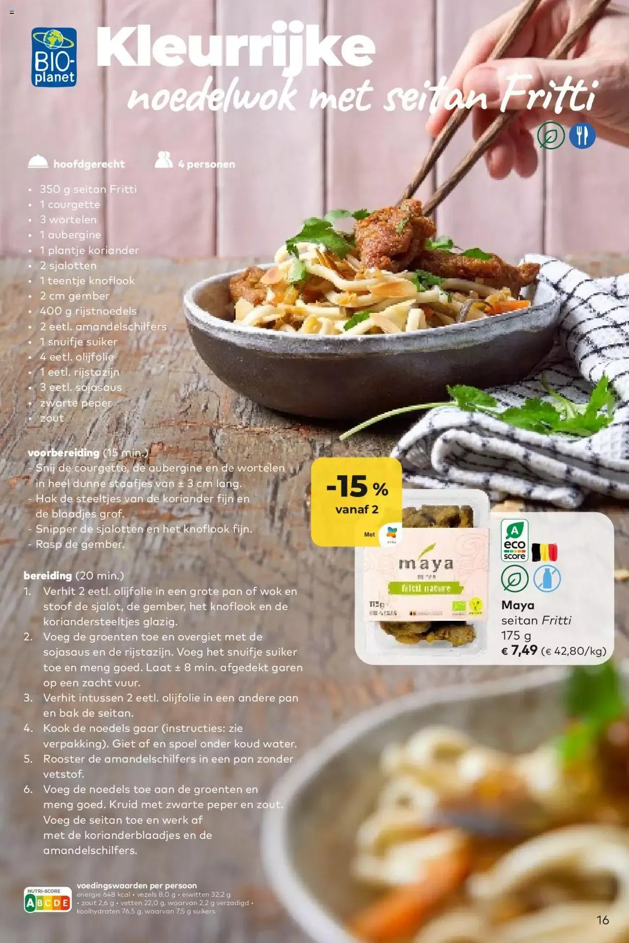 BioPlanet folder van 28 maart tot 31 december 2023 - folder pagina 16