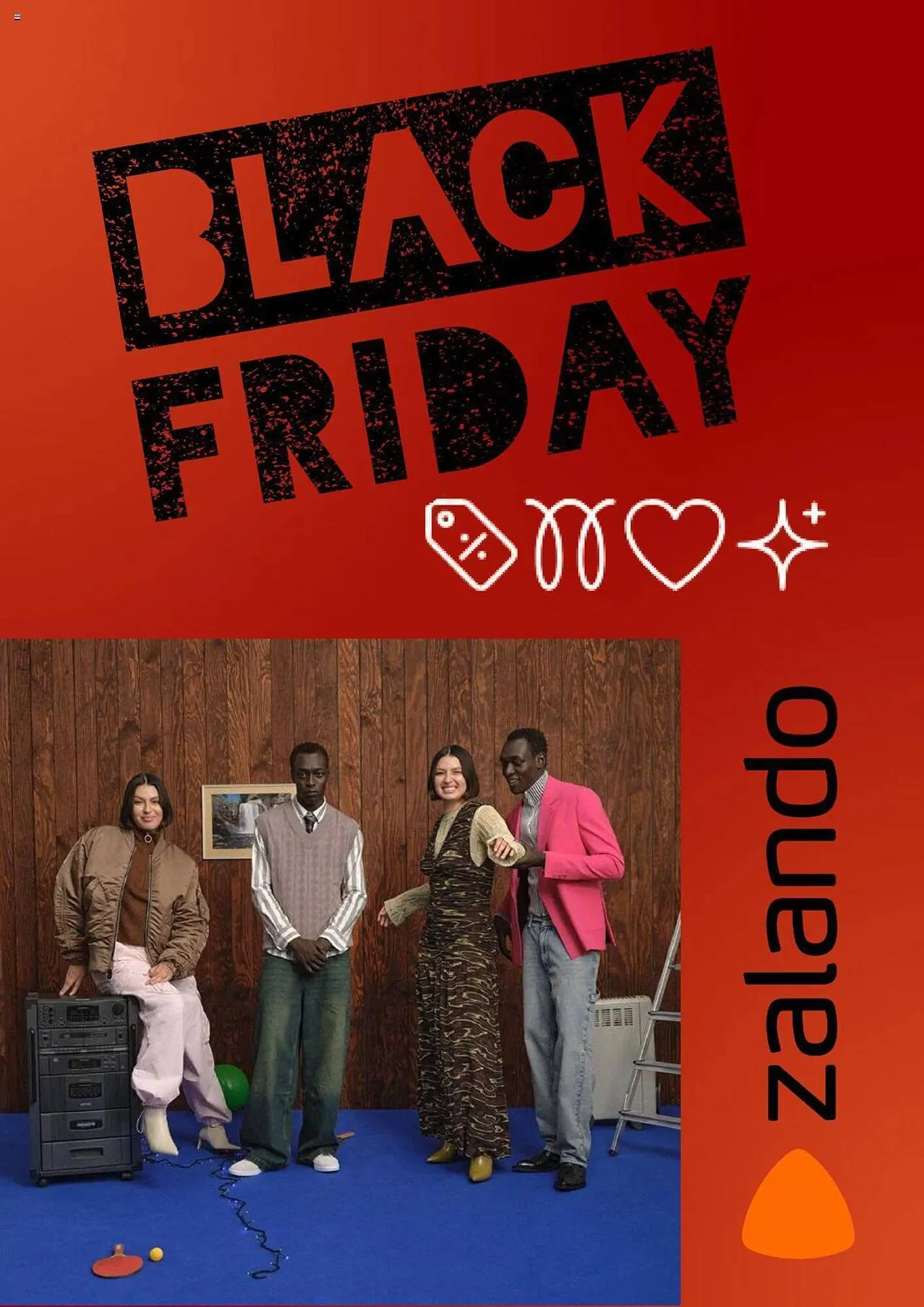 Zalando folder van 20 november tot 27 november 2023 - folder pagina 1