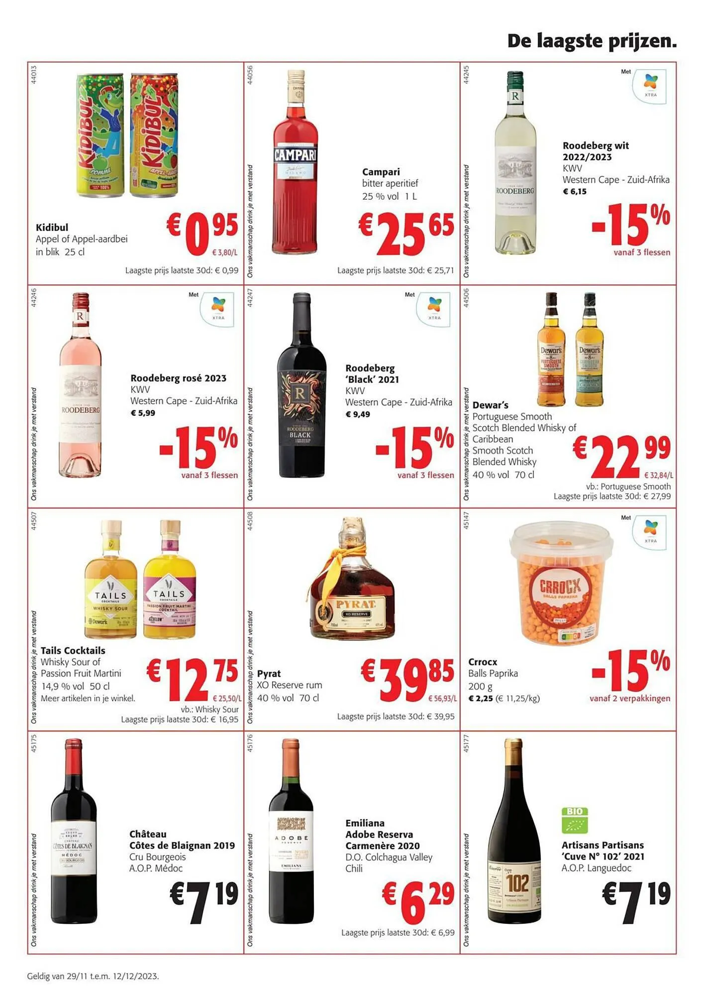 Colruyt folder van 30 november tot 12 december 2023 - folder pagina 21