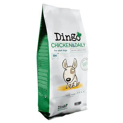 Croquettes pour chiens Dingo Chicken & Daily avec du poulet