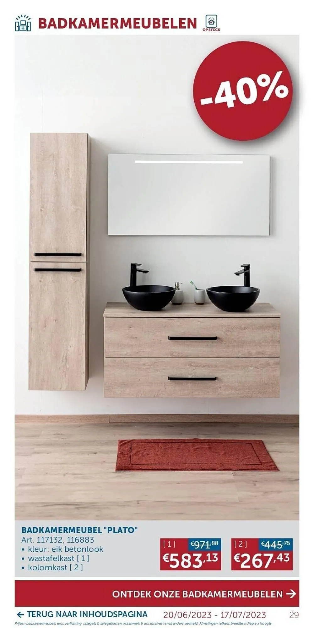 Zelfbouwmarkt folder van 20 juni tot 17 juli 2023 - folder pagina 29