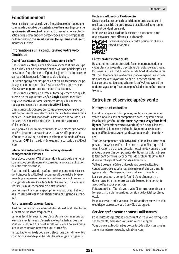 Electric Bike Manual van 12 februari tot 12 augustus 2025 - folder pagina 251