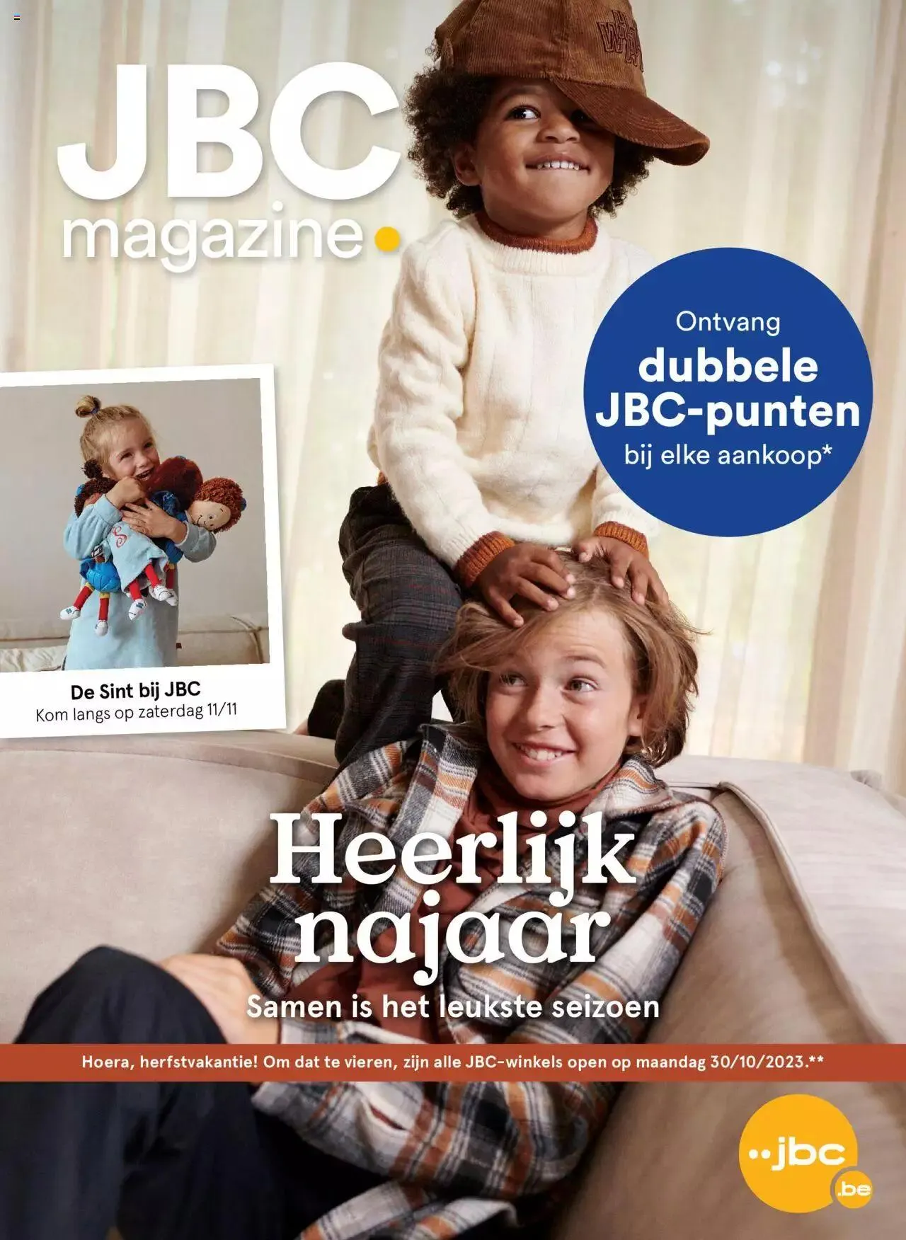 JBC folder van 30 oktober tot 31 december 2023 - folder pagina 1