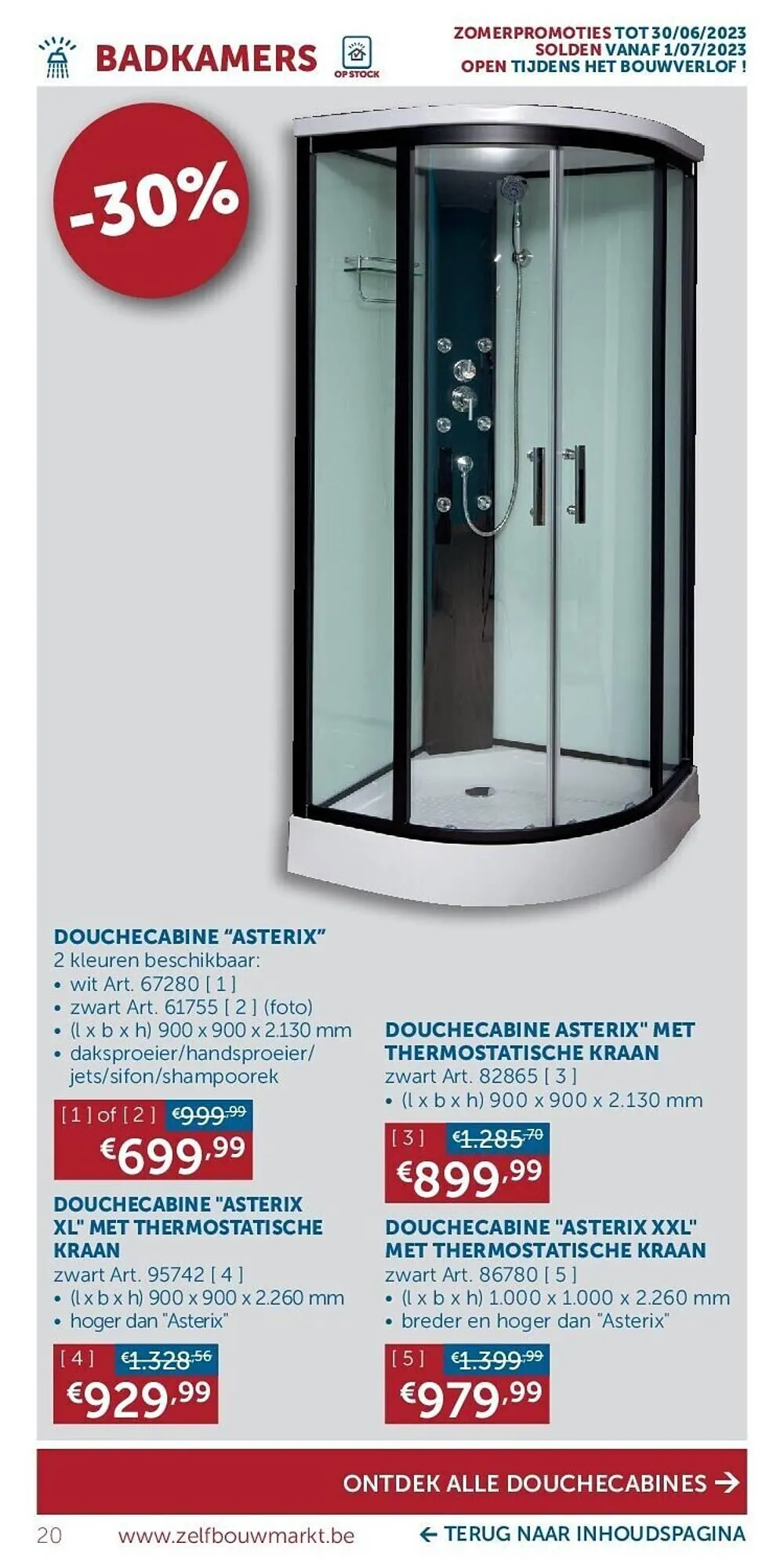 Zelfbouwmarkt folder van 20 juni tot 17 juli 2023 - folder pagina 20