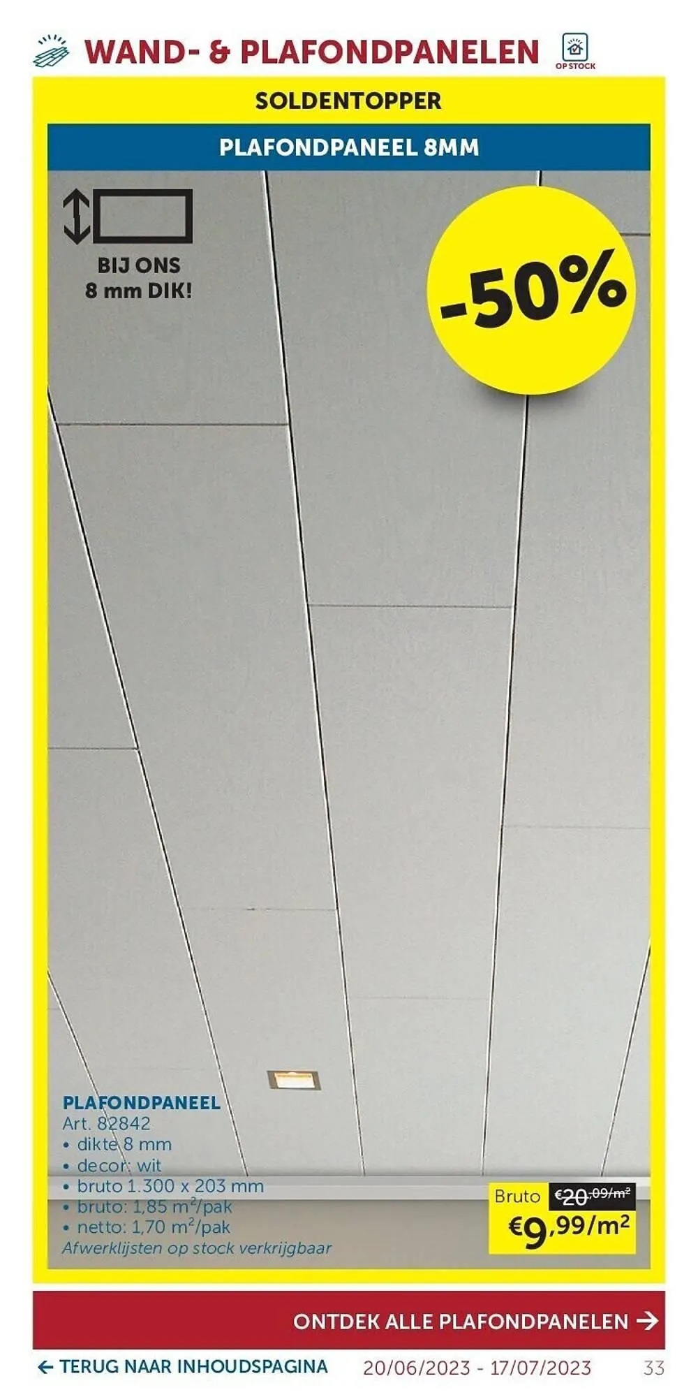 Zelfbouwmarkt folder van 20 juni tot 17 juli 2023 - folder pagina 33