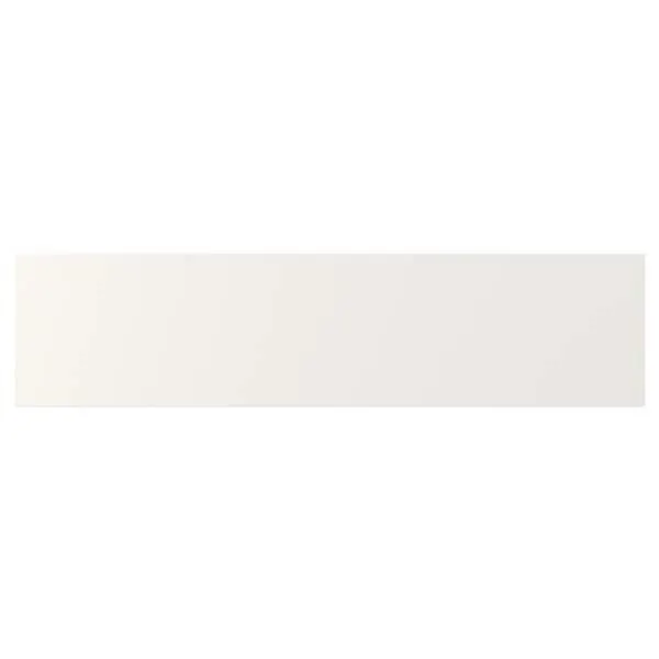 Drawer front, white,