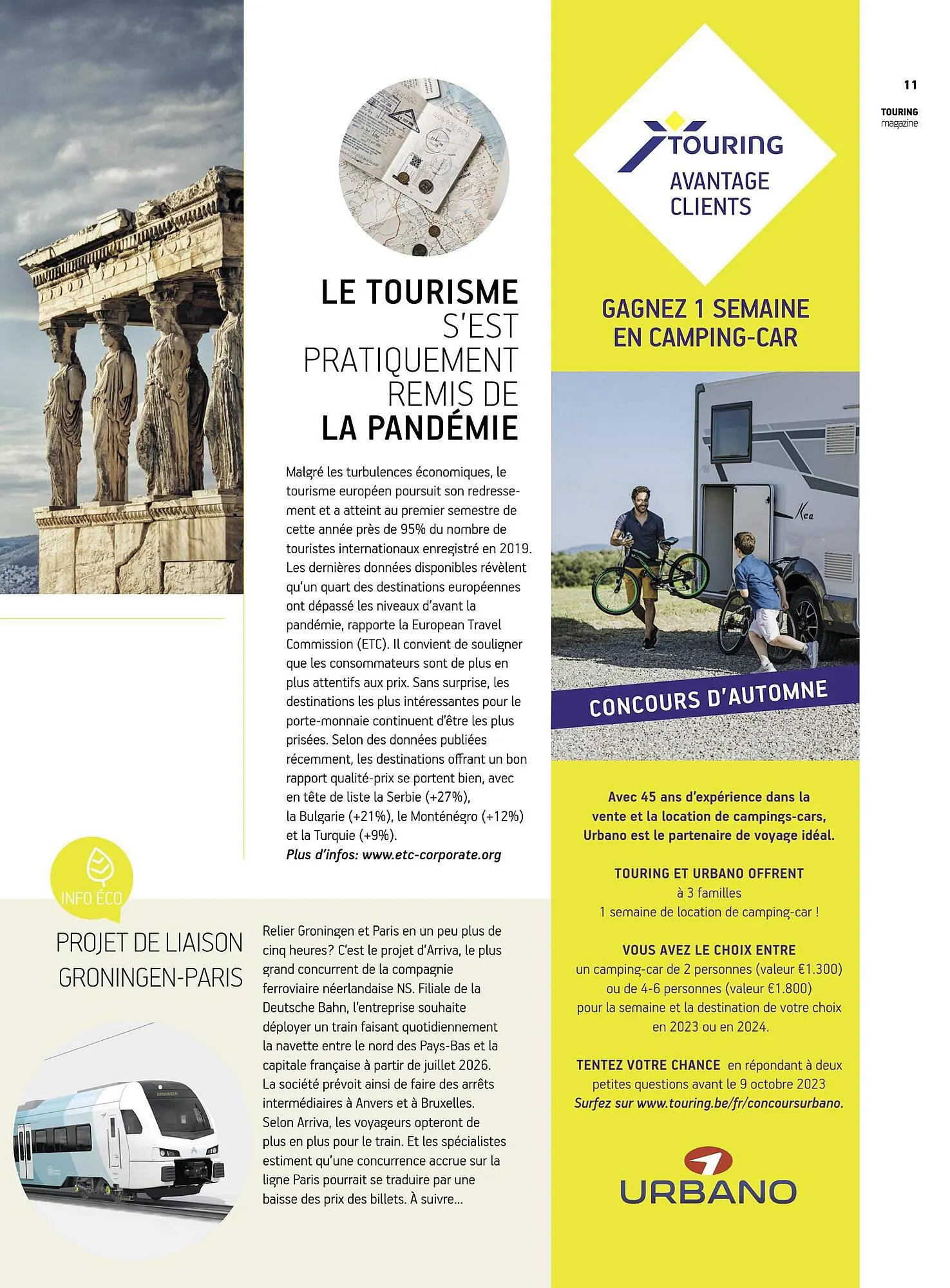 Touring Folder van 13 september tot 31 oktober 2023 - folder pagina 11