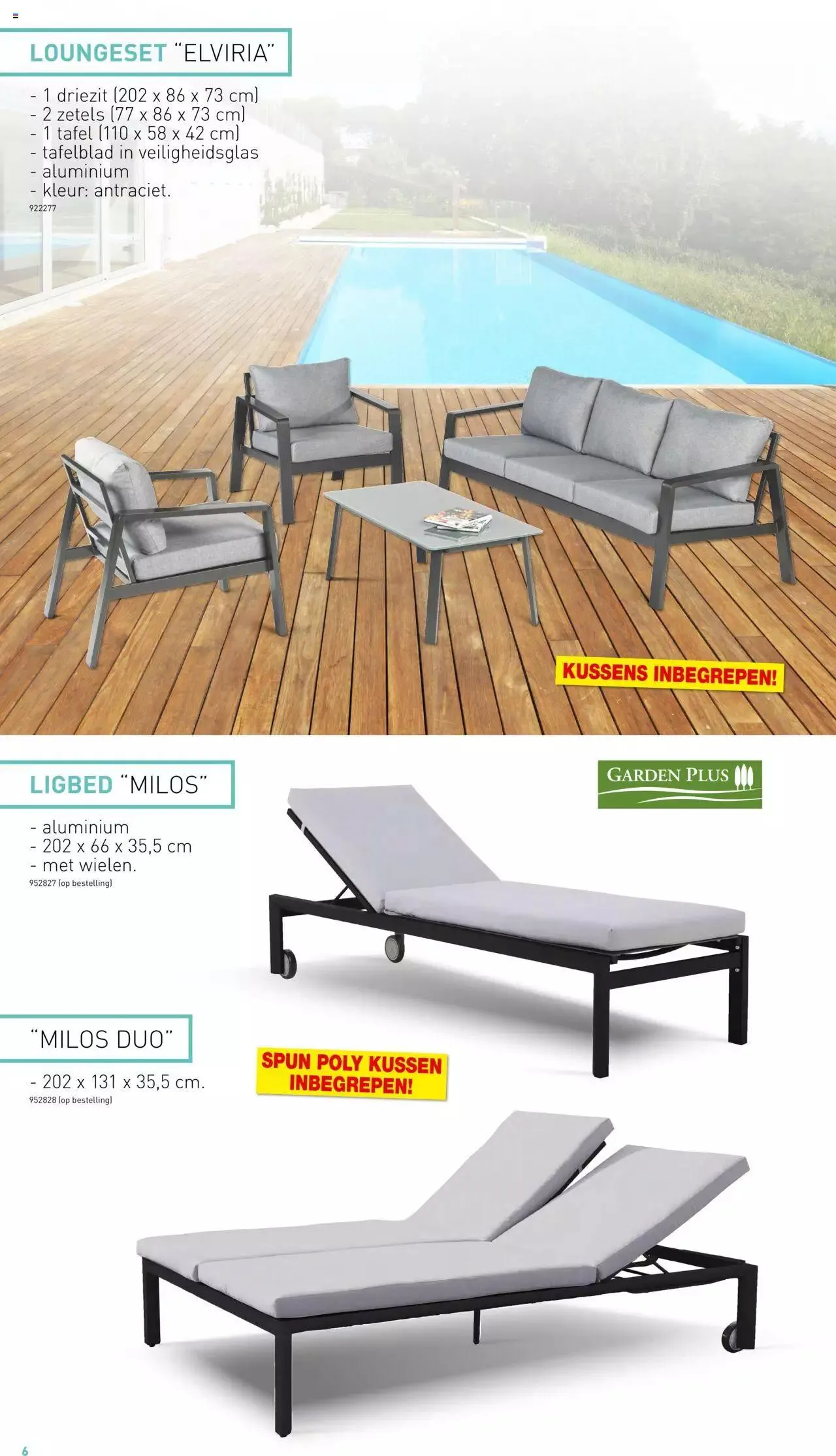 Hubo - Tuinmeubelen Special 2023 van 30 juni tot 31 december 2023 - folder pagina 6