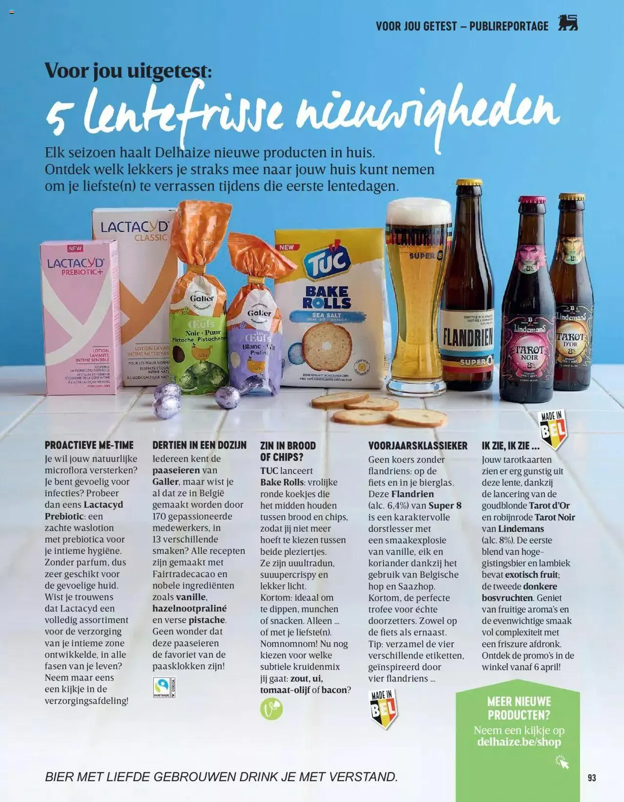 Delhaize Magazine N°69 NL van 31 mei tot 31 december 2023 - folder pagina 93
