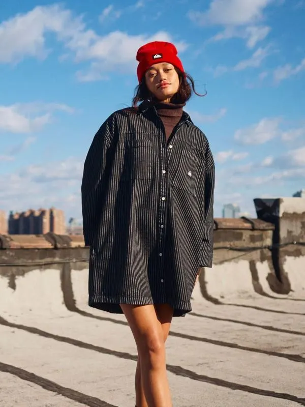 Iced Age Woven - Robe chemise pour Femme