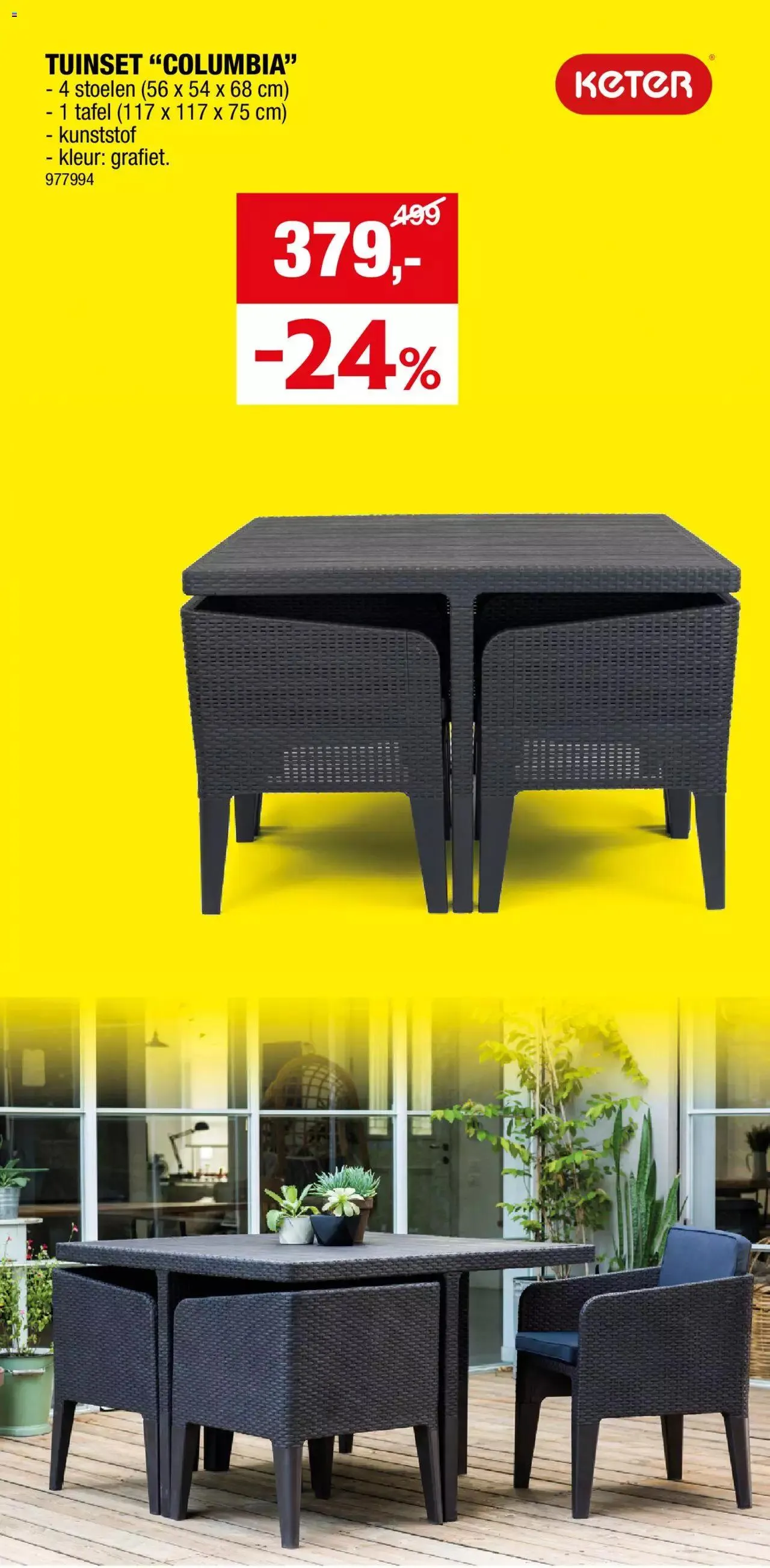 Hubo Tuinmeubelen van 30 juni tot 31 december 2024 - folder pagina 21