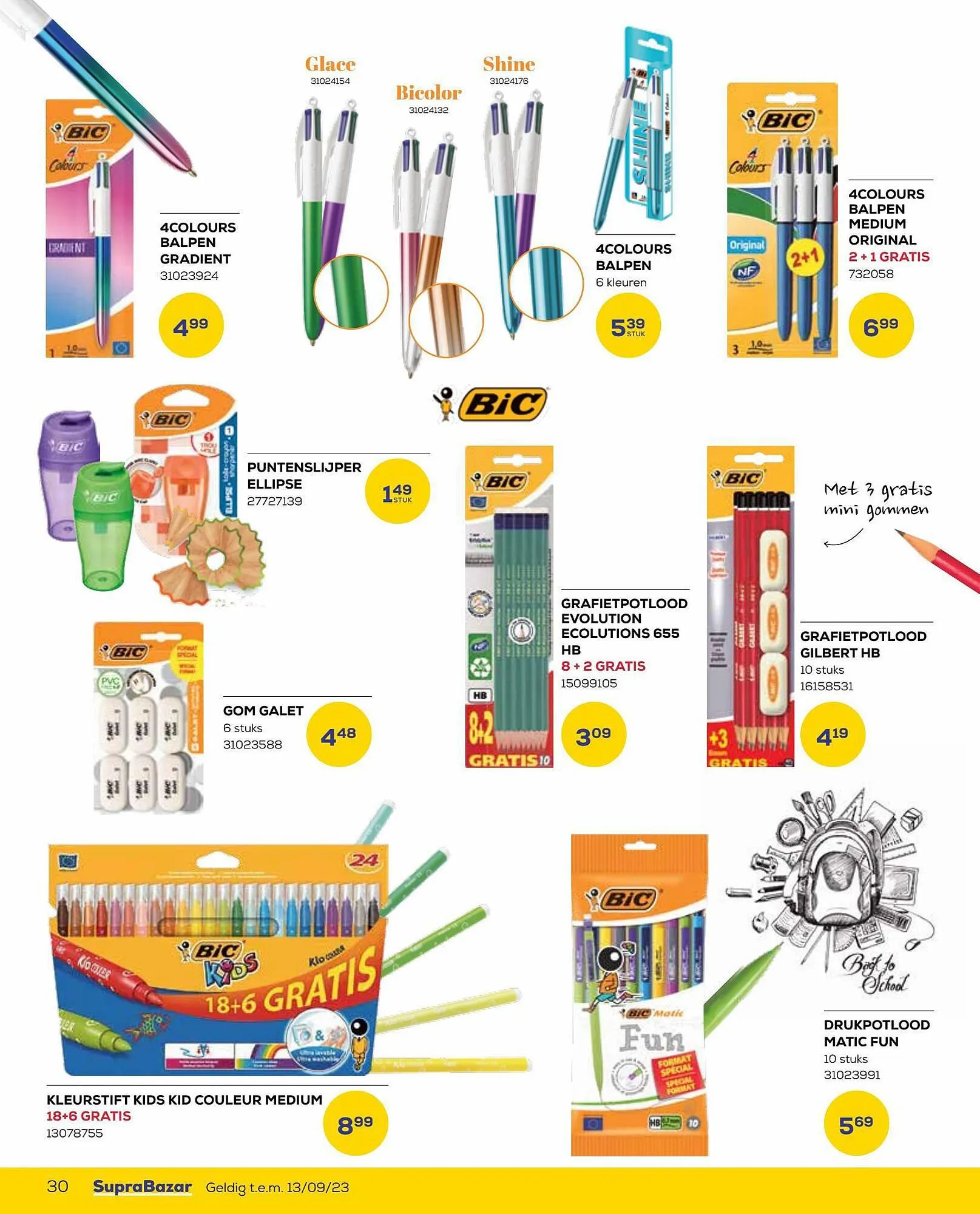 Supra Bazar folder van 3 augustus tot 13 september 2023 - folder pagina 30