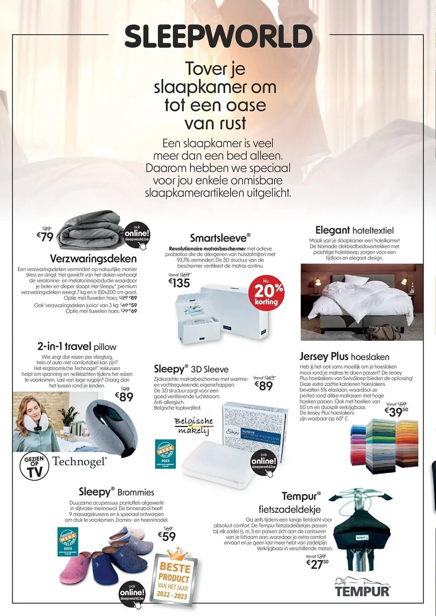 Sleepworld folder van 1 juli tot 31 juli 2023 - folder pagina 8