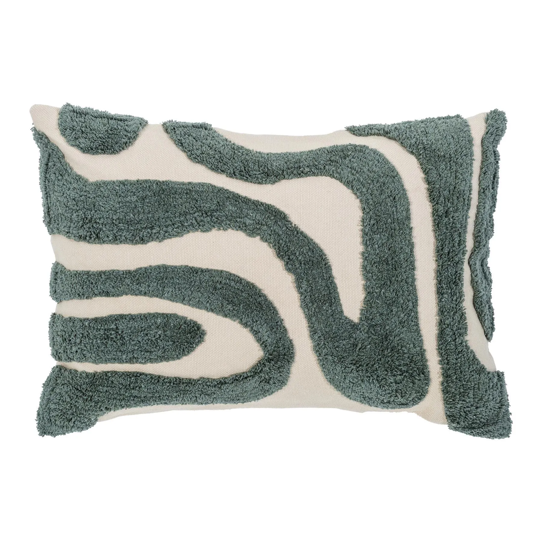 by fonQ Wave Sierkussen 40 x 60 cm - Groen