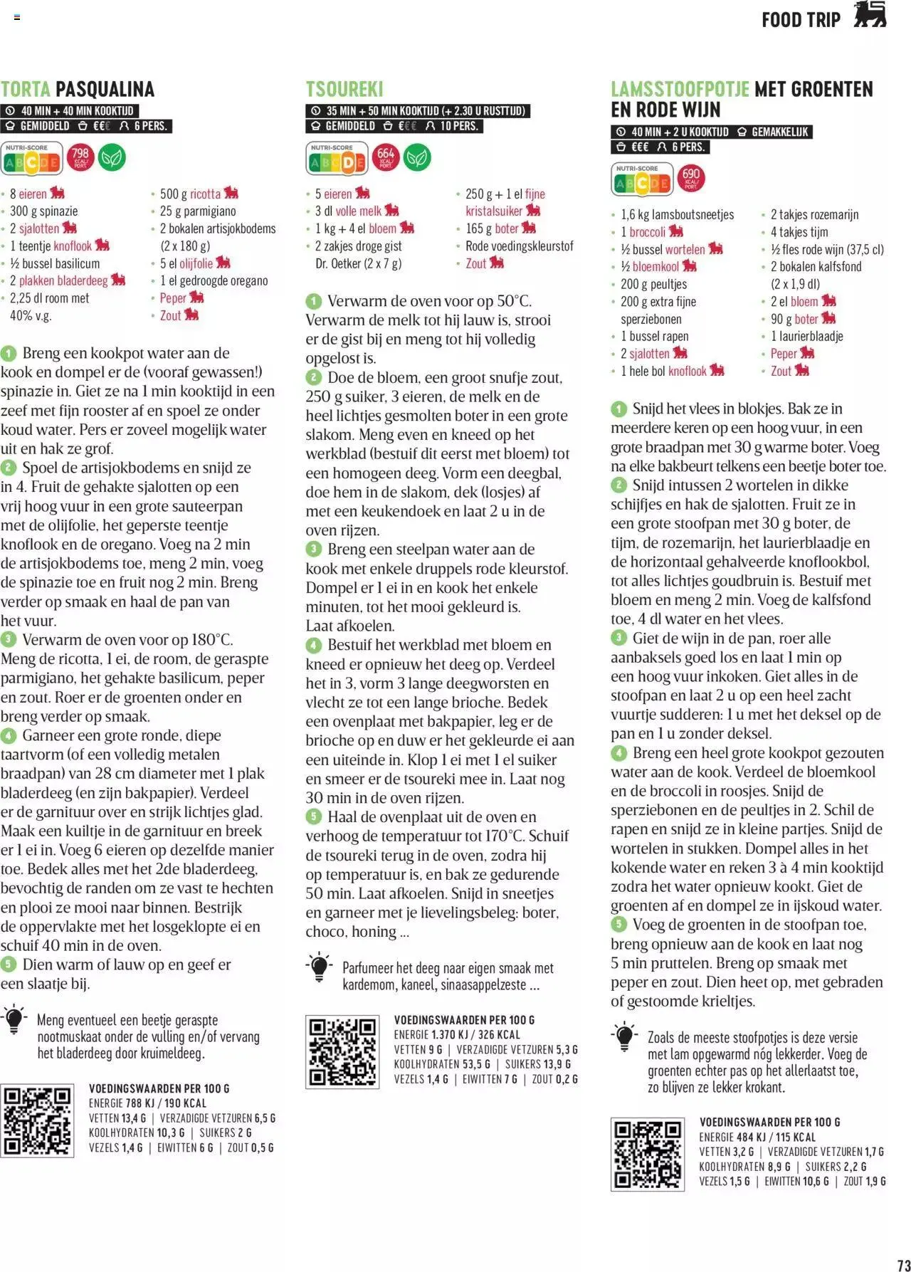 Delhaize Magazine N°69 NL van 31 mei tot 31 december 2023 - folder pagina 73