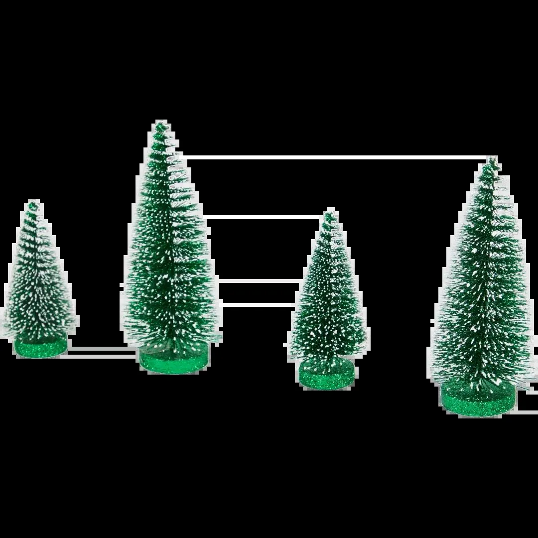 Magic Village kerstboompjes