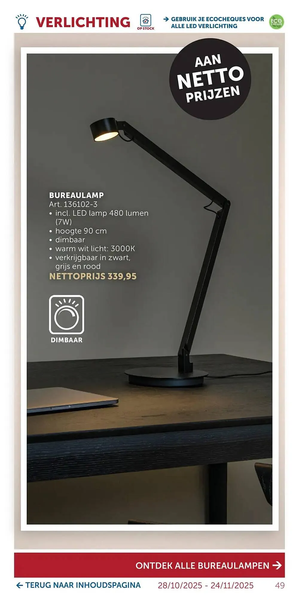 Zelfbouwmarkt folder van 28 oktober tot 24 november 2025 - folder pagina 49