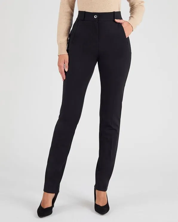 Broek van milanotricot bi-elastisch Perfect Fit by Damart