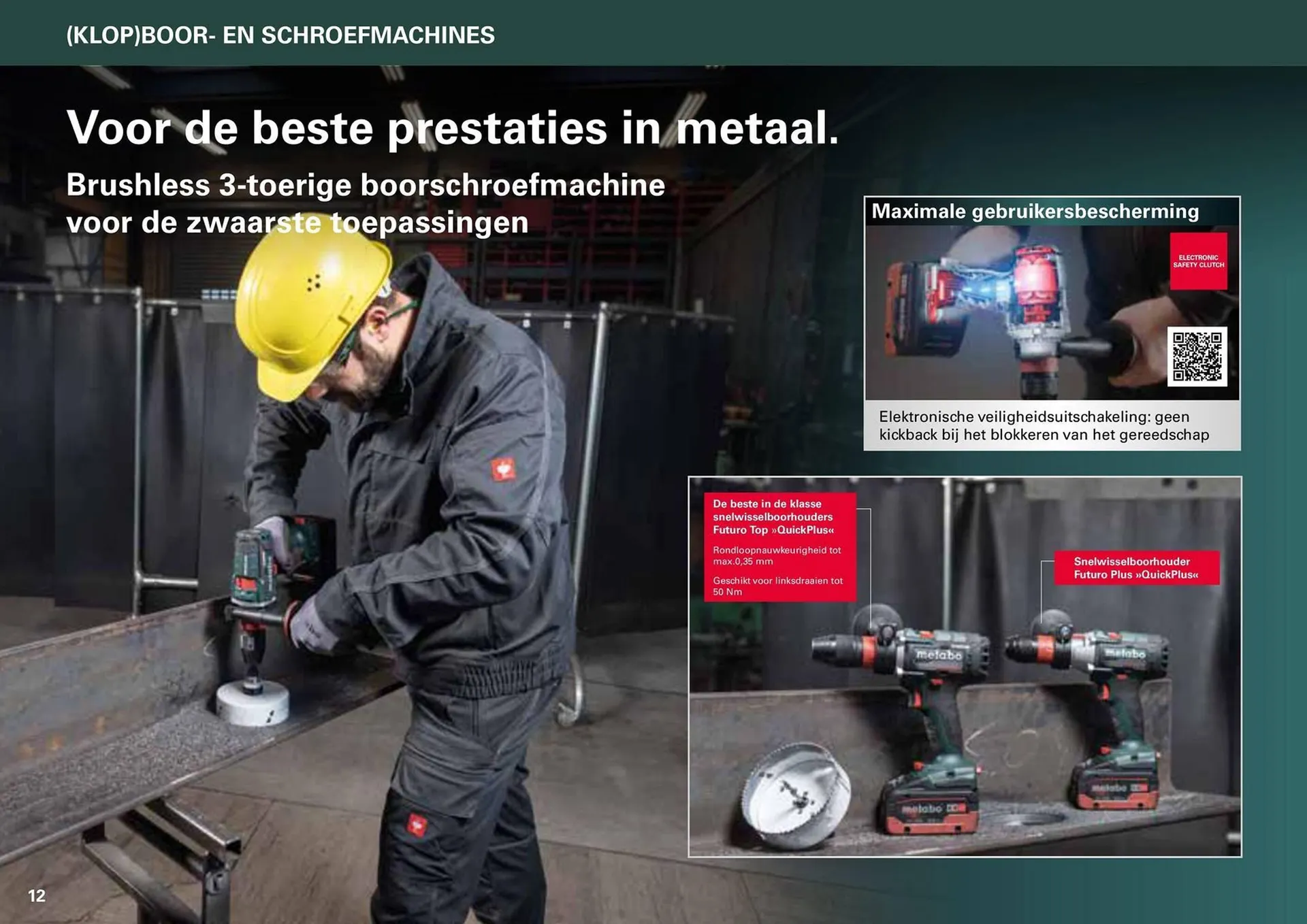 Metabo folder van 7 maart tot 31 december 2024 - folder pagina 12