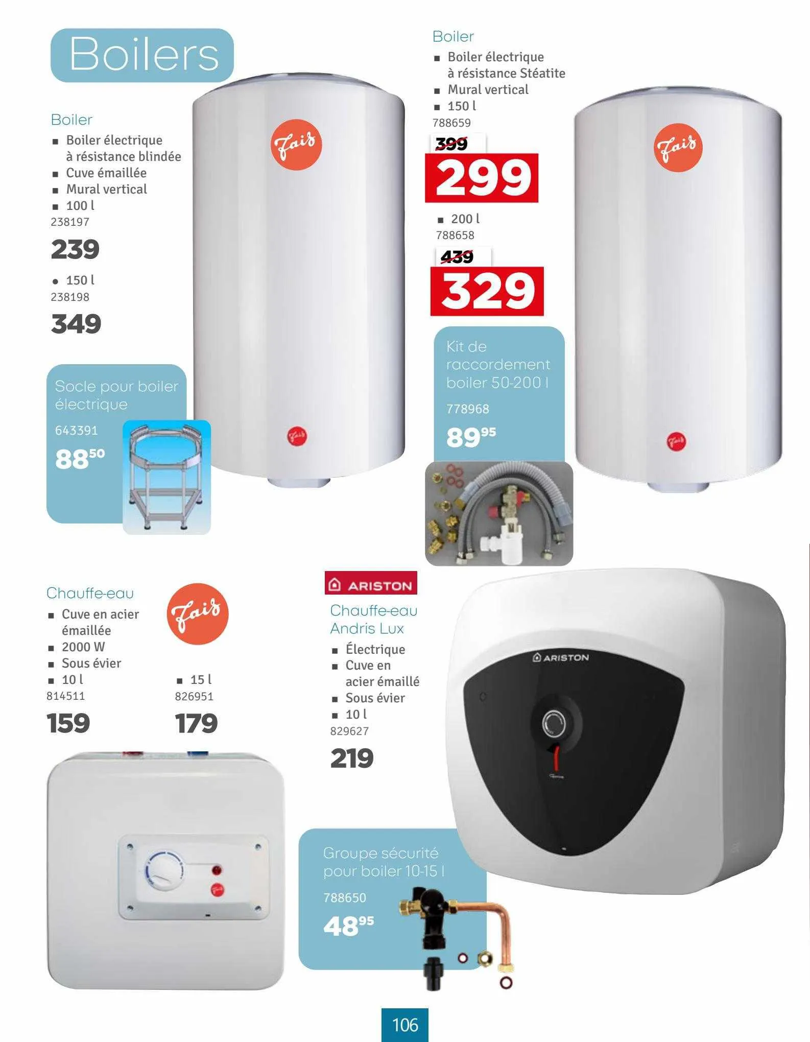 Mr Bricolage Magazine Sanitair van 11 september tot 28 september 2023 - folder pagina 106