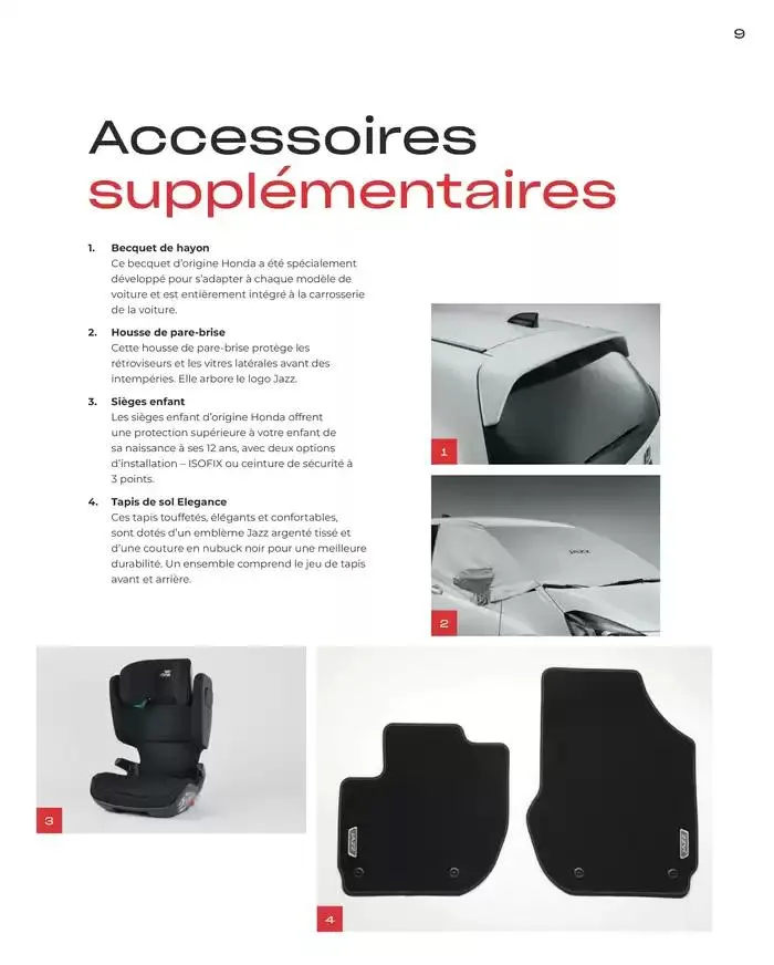 Honda Jazz e:HEV Accessoires van 14 oktober tot 14 oktober 2025 - folder pagina 11