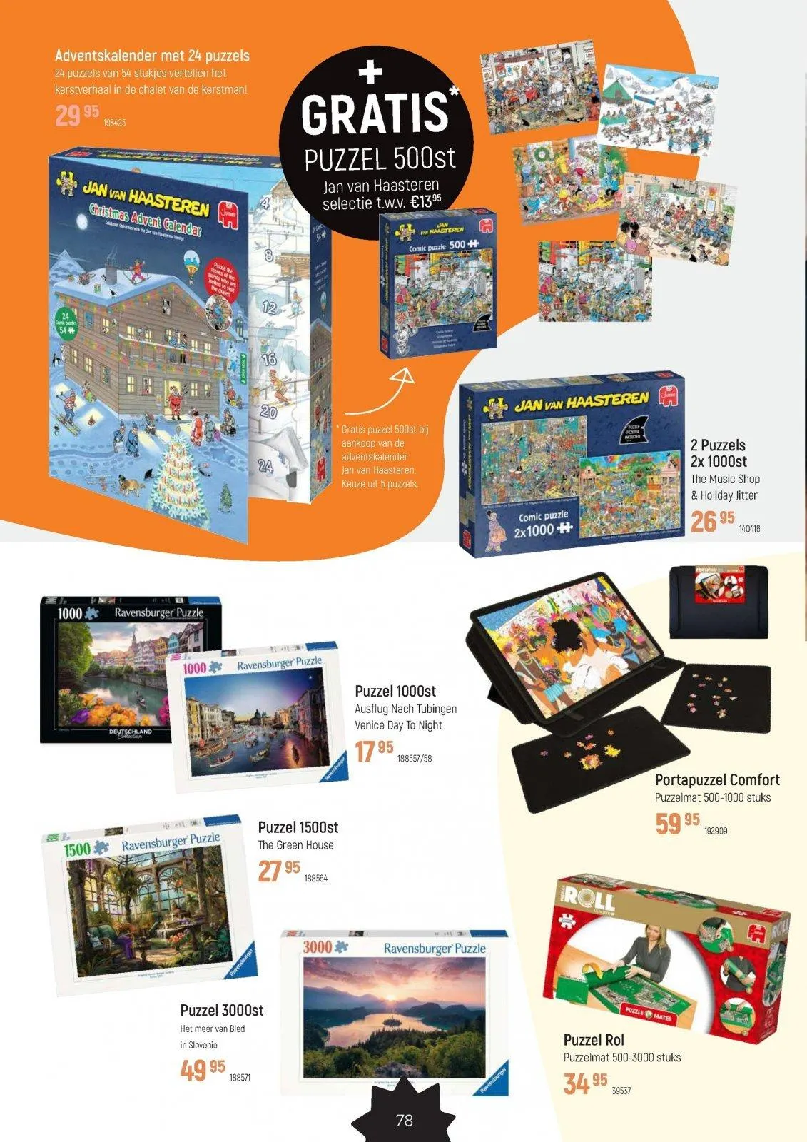 Free Time folder tot 08.12.2025 van 10 november tot 8 december 2025 - folder pagina 78