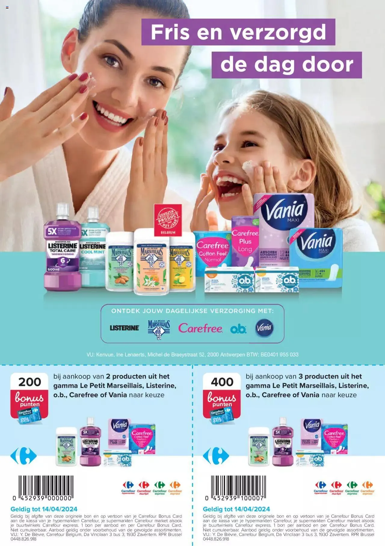 Carrefour E-coupons van 14 april tot 31 december 2024 - folder pagina 10