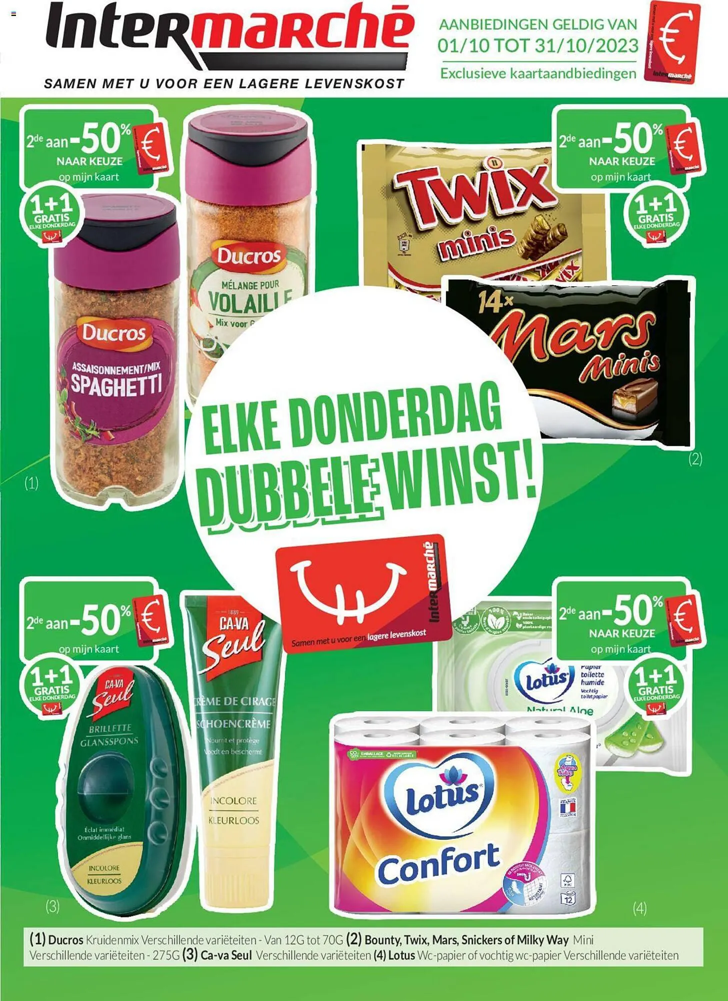 Intermarché Folder van 26 september tot 28 september 2023 - folder pagina 1