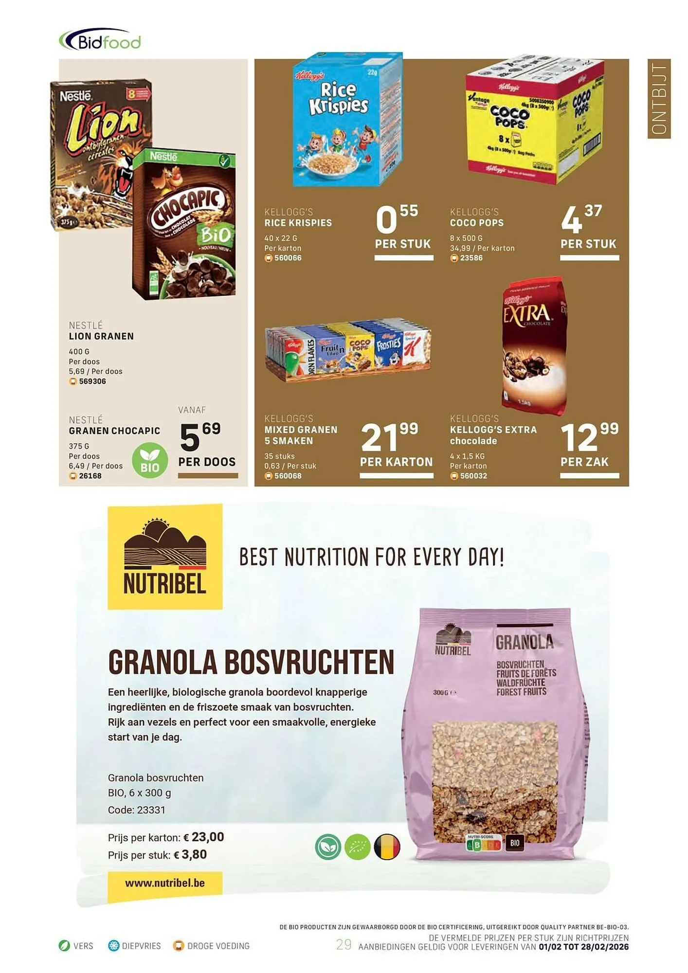 Bidfood folder van 2 februari tot 28 februari 2026 - folder pagina 29