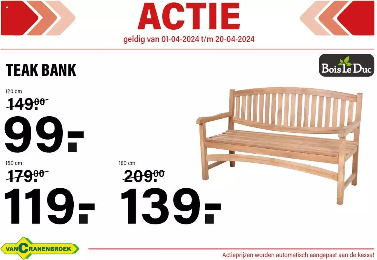 Van Cranenbroek folder / publicité van 20 april tot 7 april 2024 - folder pagina 27