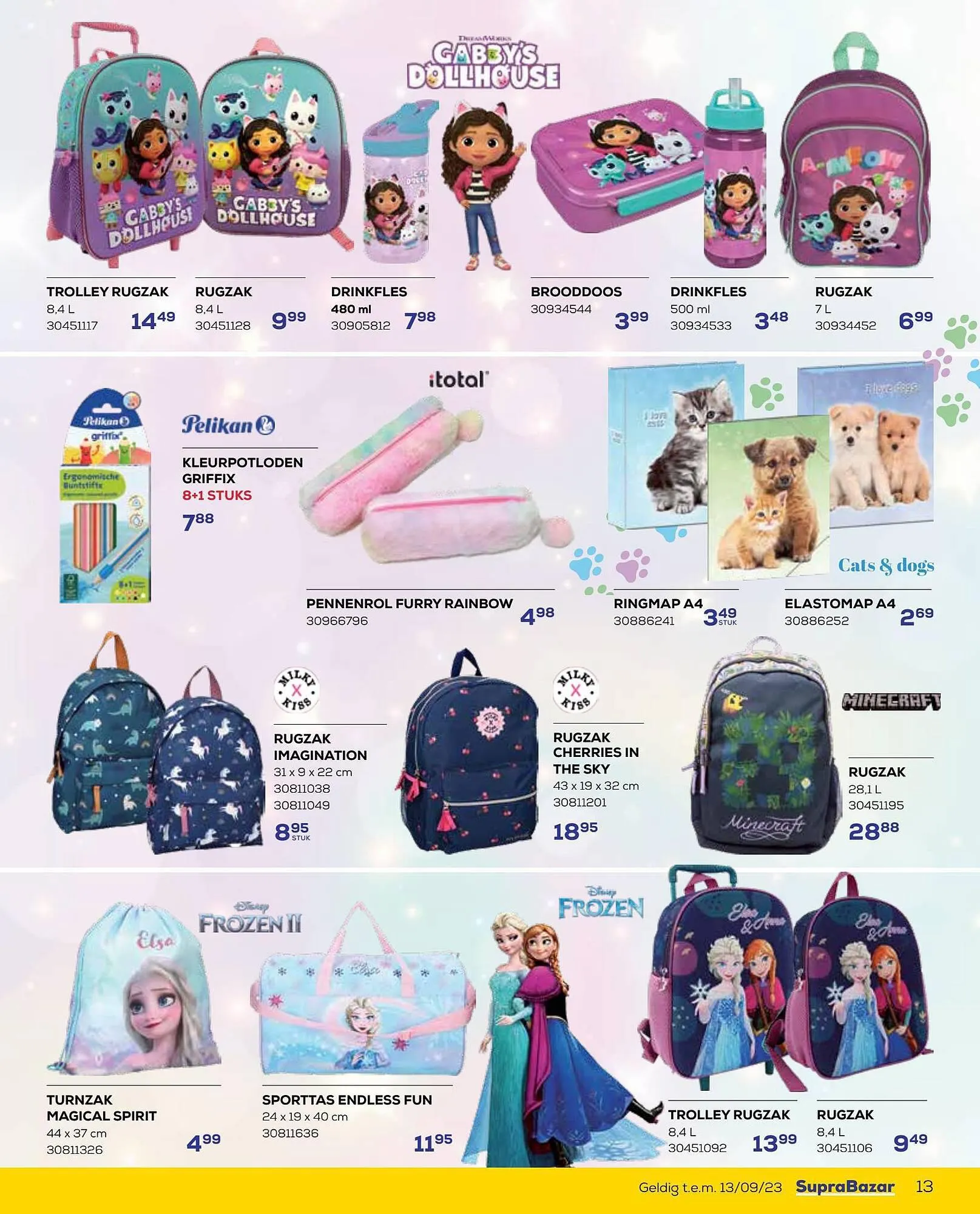 Supra Bazar folder van 3 augustus tot 13 september 2023 - folder pagina 13