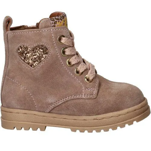 IK-KE Veterboots Roze Meisjes