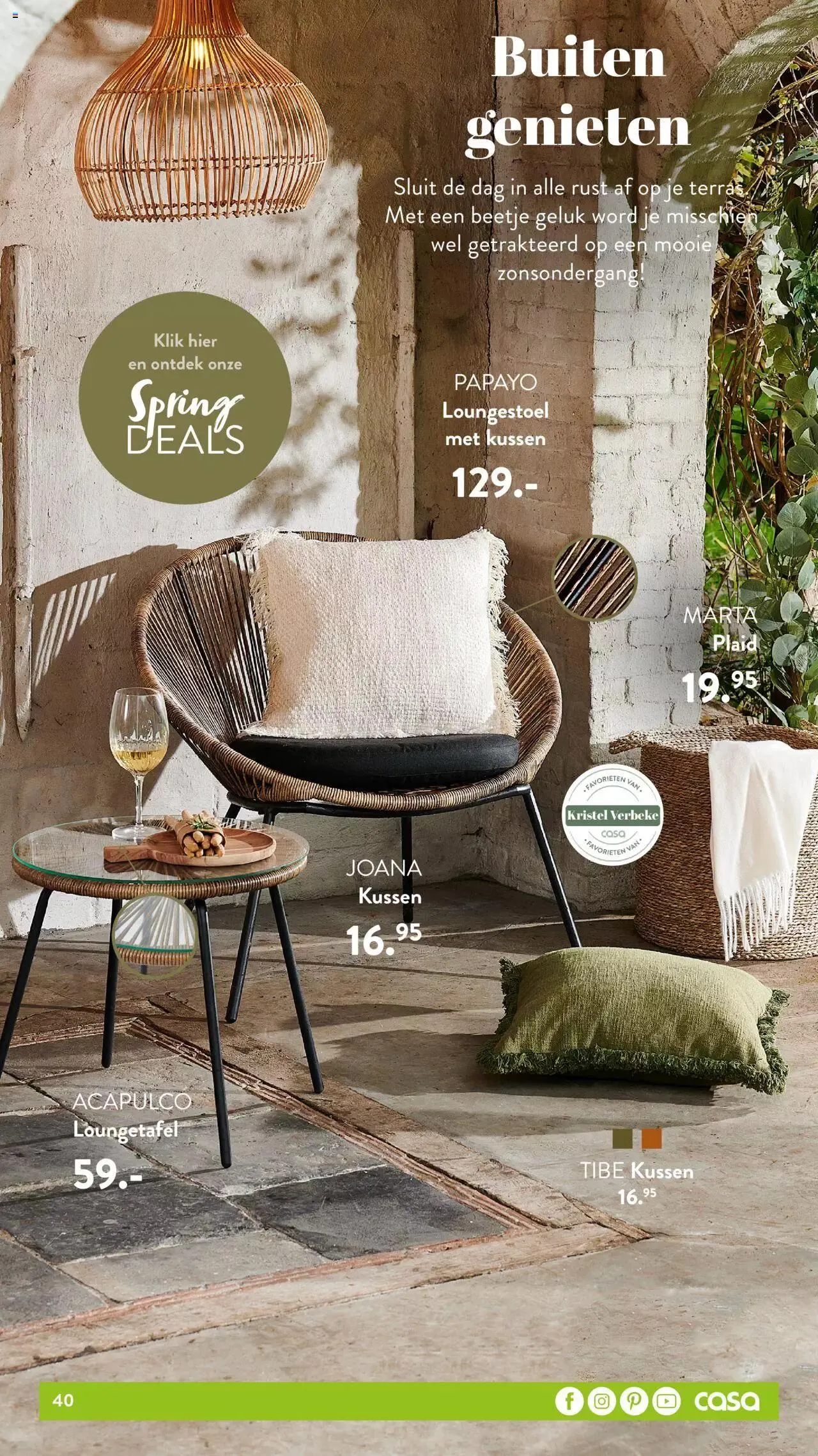 Casa folder Spring/Summer van 31 mei tot 31 december 2023 - folder pagina 40
