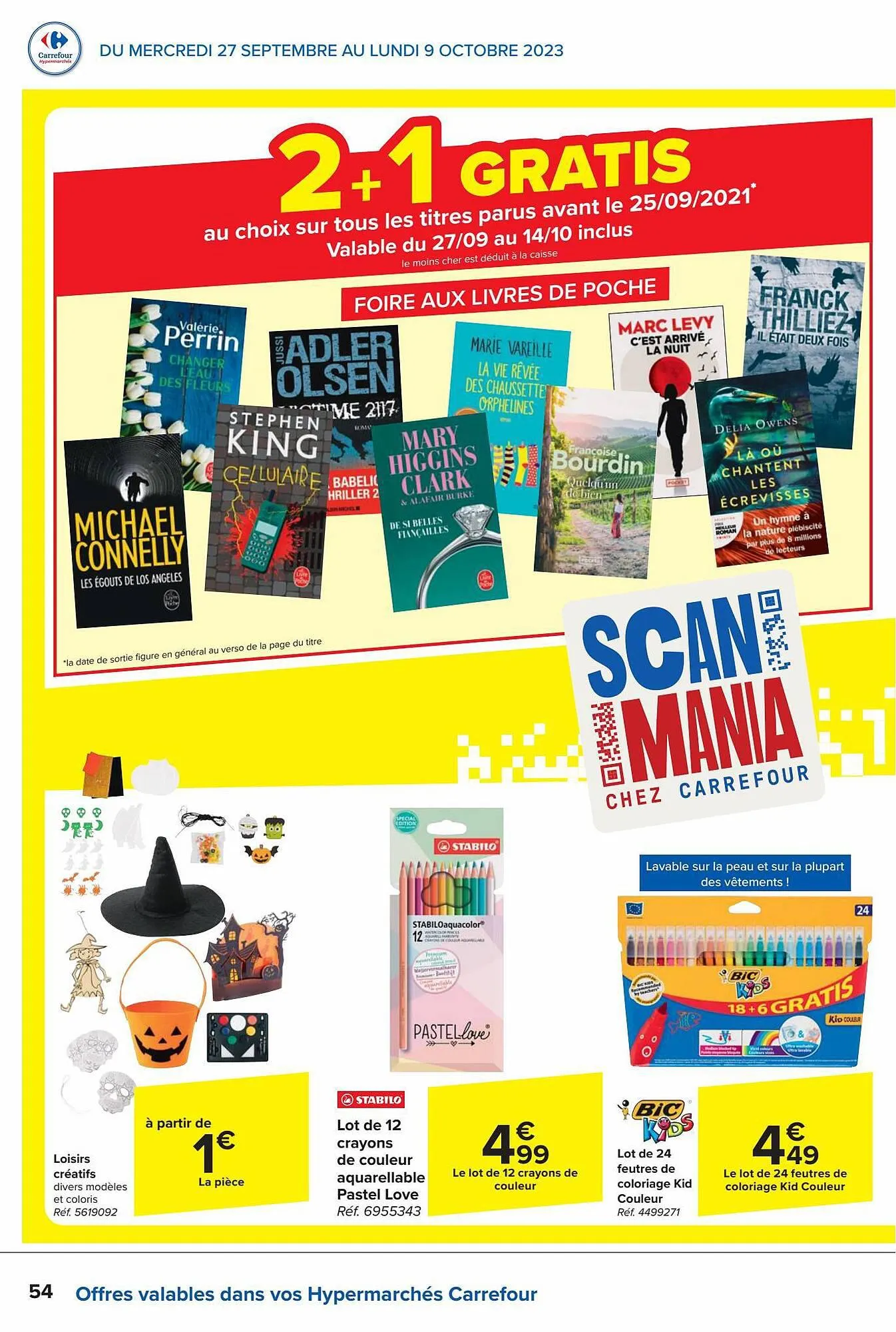 Carrefour Express Folder van 27 september tot 28 september 2023 - folder pagina 54