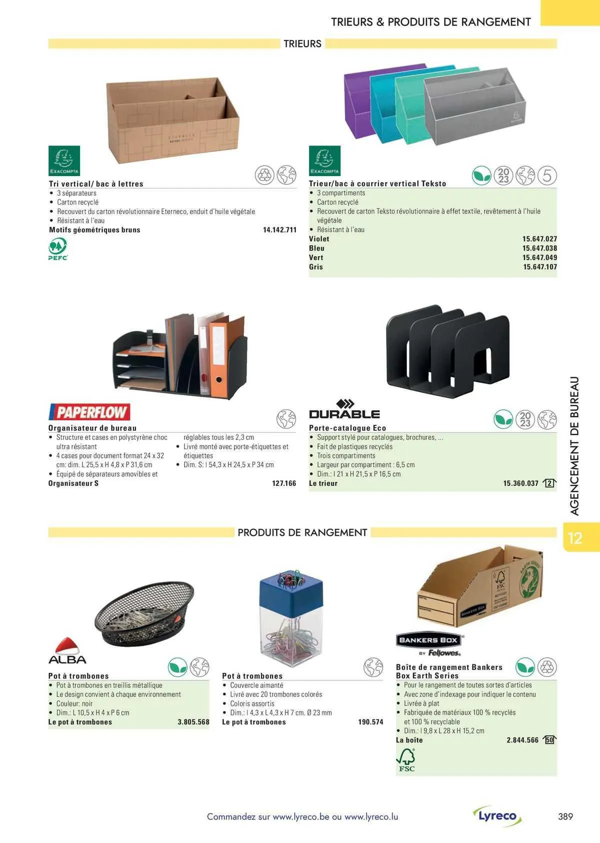 Lyreco Folder van 5 oktober tot 31 december 2023 - folder pagina 324