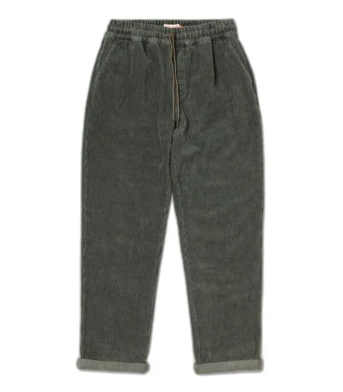 Losvallende velvet broek