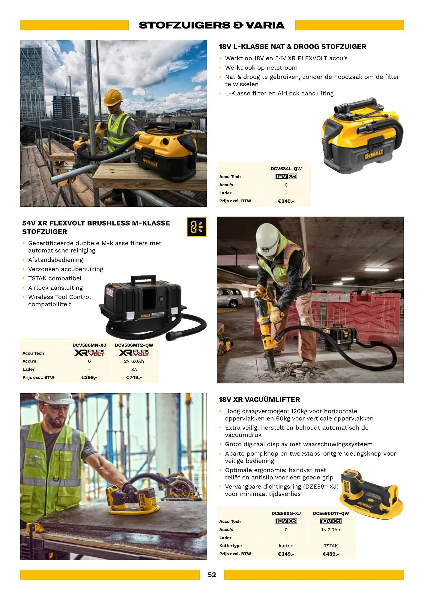 DeWALT folder van 1 februari tot 31 mei 2026 - folder pagina 52